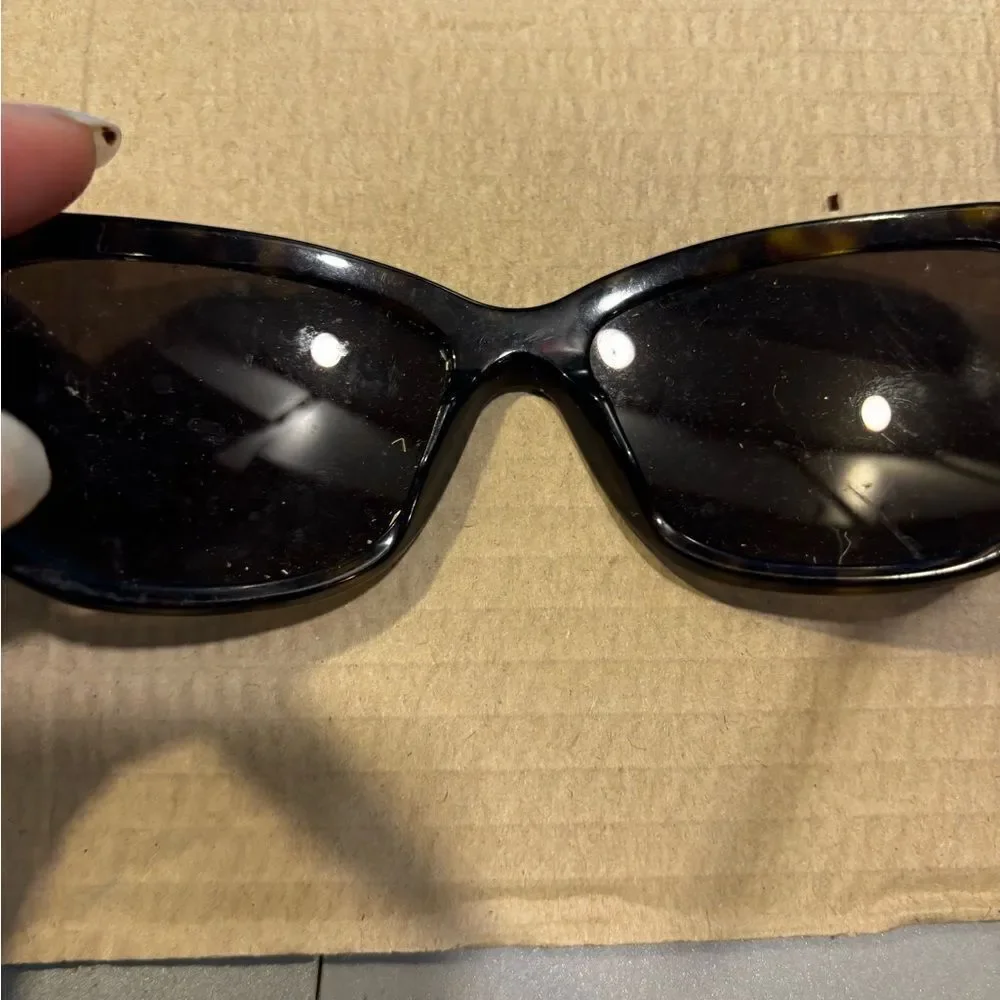 Vintage Versace Sunglasses Model 4092 Medusa head logo glasses tortoise round